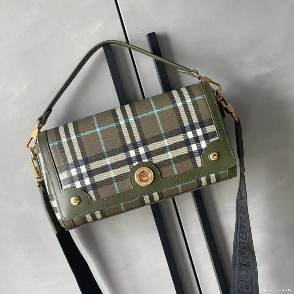 Official FirstBag Ru Handle BURBERRY Top Note Bag-24*8*14cm 0520